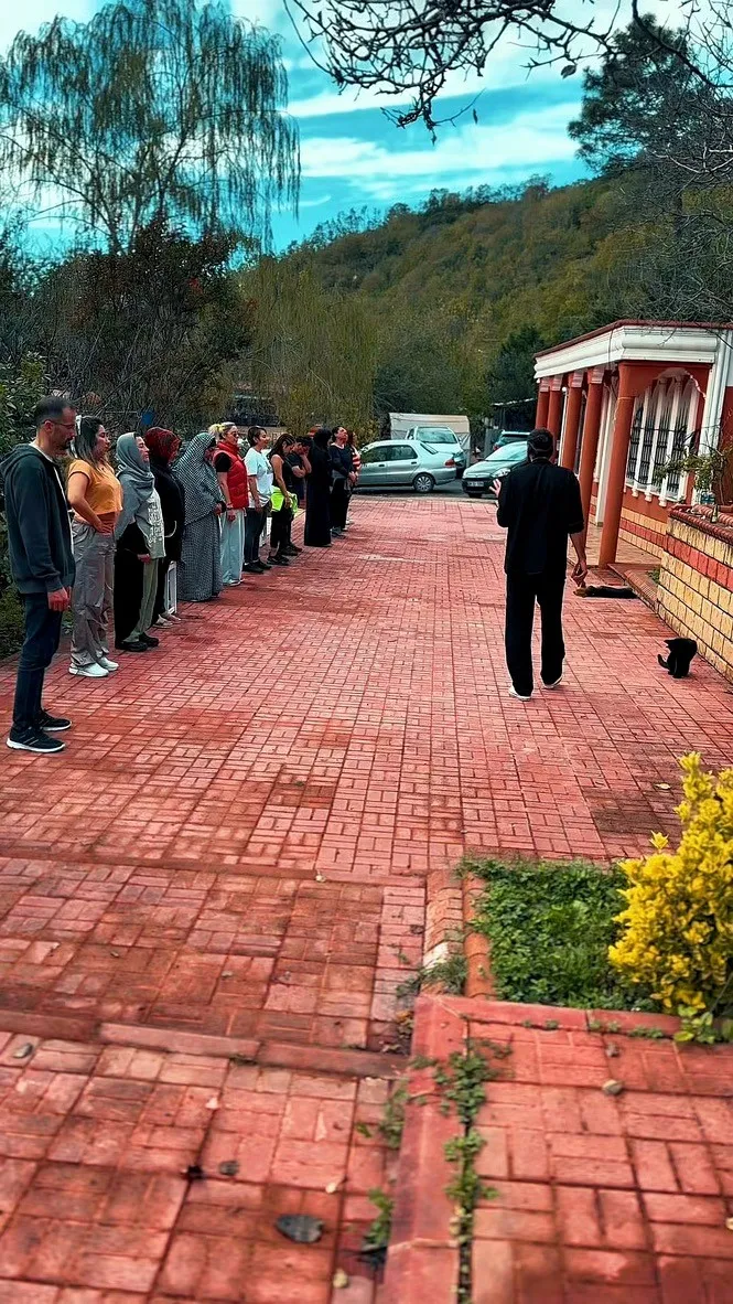 Açık havada grup çalışması